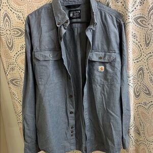 Carhartt Denim Blue Work Shirt